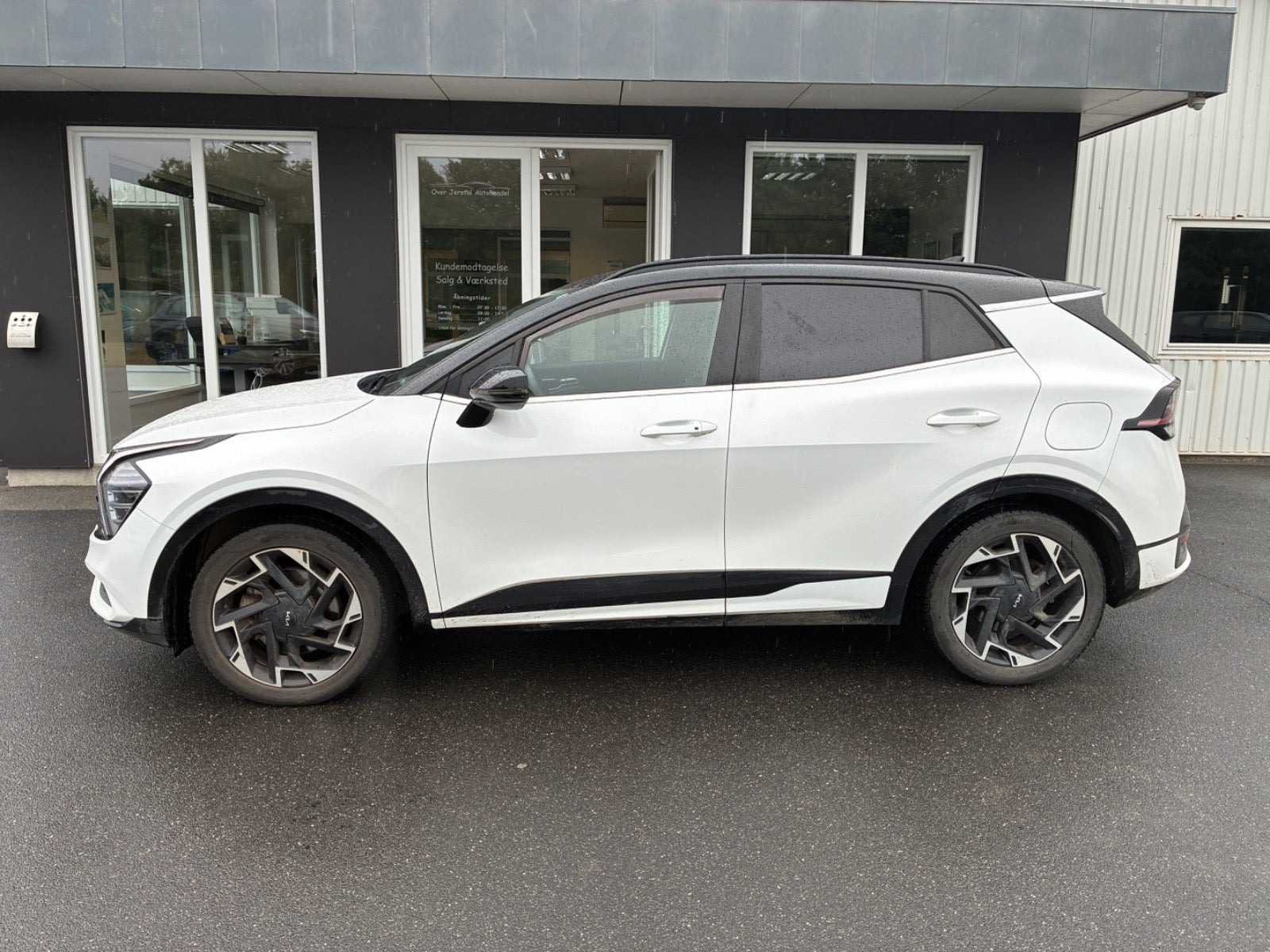 Hvid Kia Sportage fra 2022