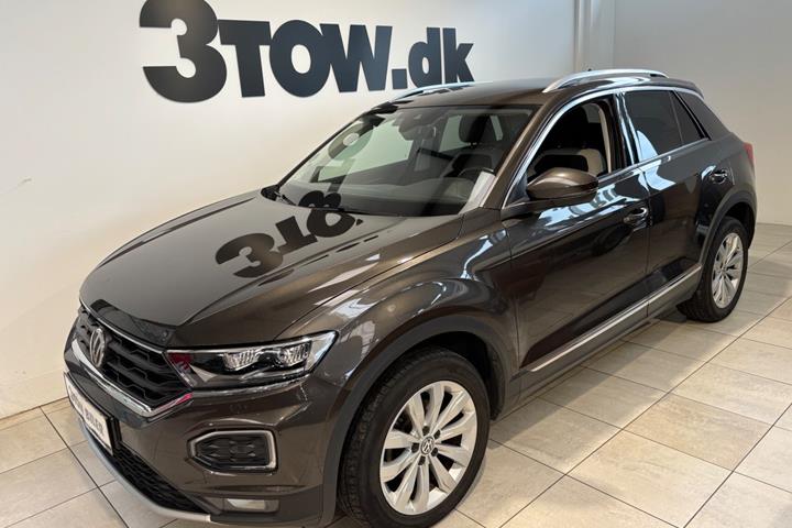 Brun VW T-Roc fra 2020