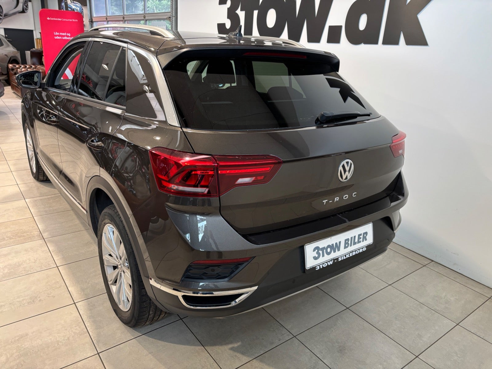 Brun VW T-Roc fra 2020