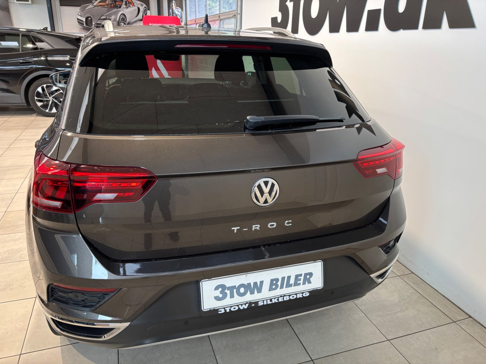 Brun VW T-Roc fra 2020