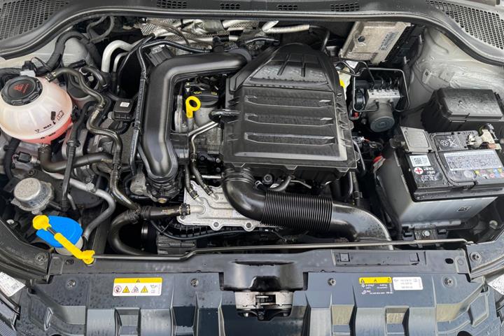 Grå Skoda Fabia fra 2022