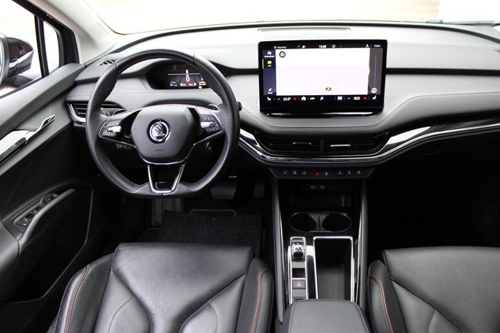 Sort Skoda Enyaq fra 2022
