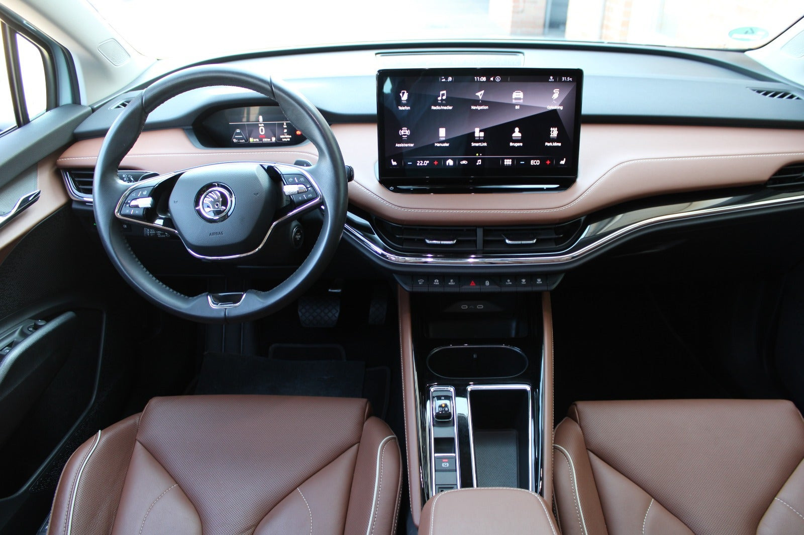 Sølv Skoda Enyaq fra 2023