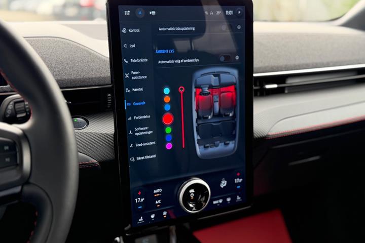 Sort Ford Mustang Mach-E fra 2023