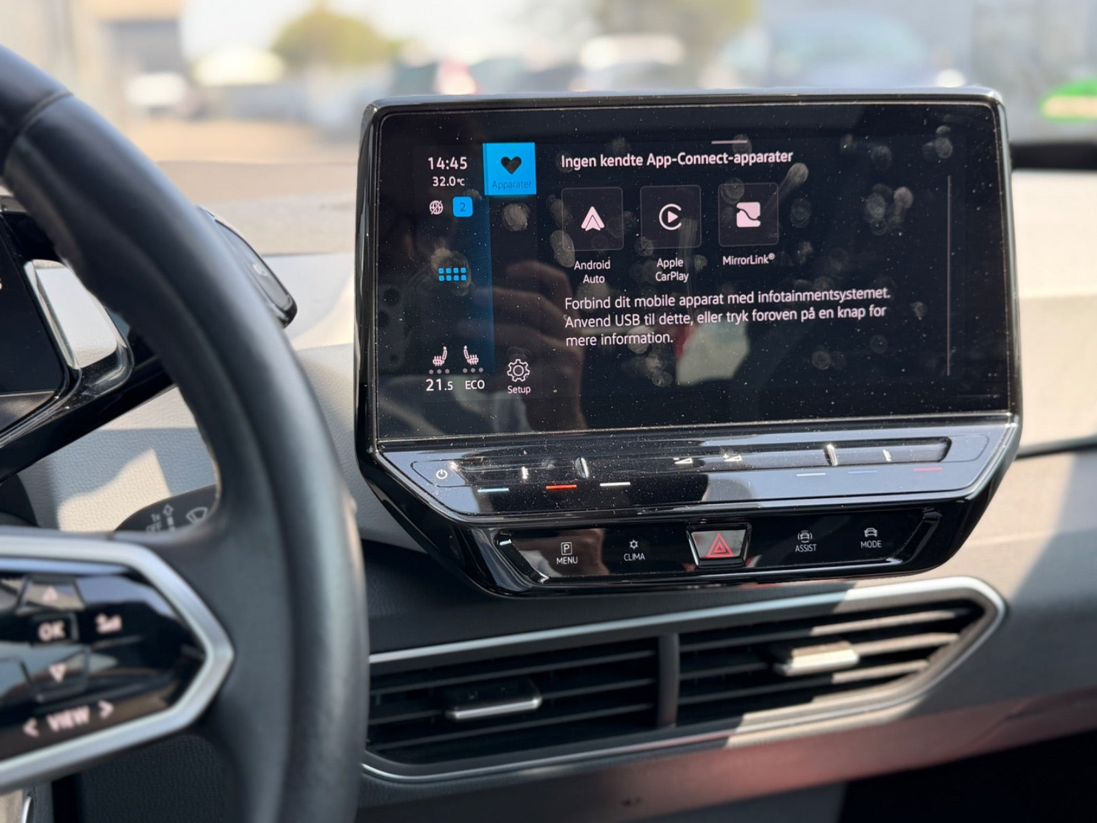 Grå VW ID.3 fra 2022