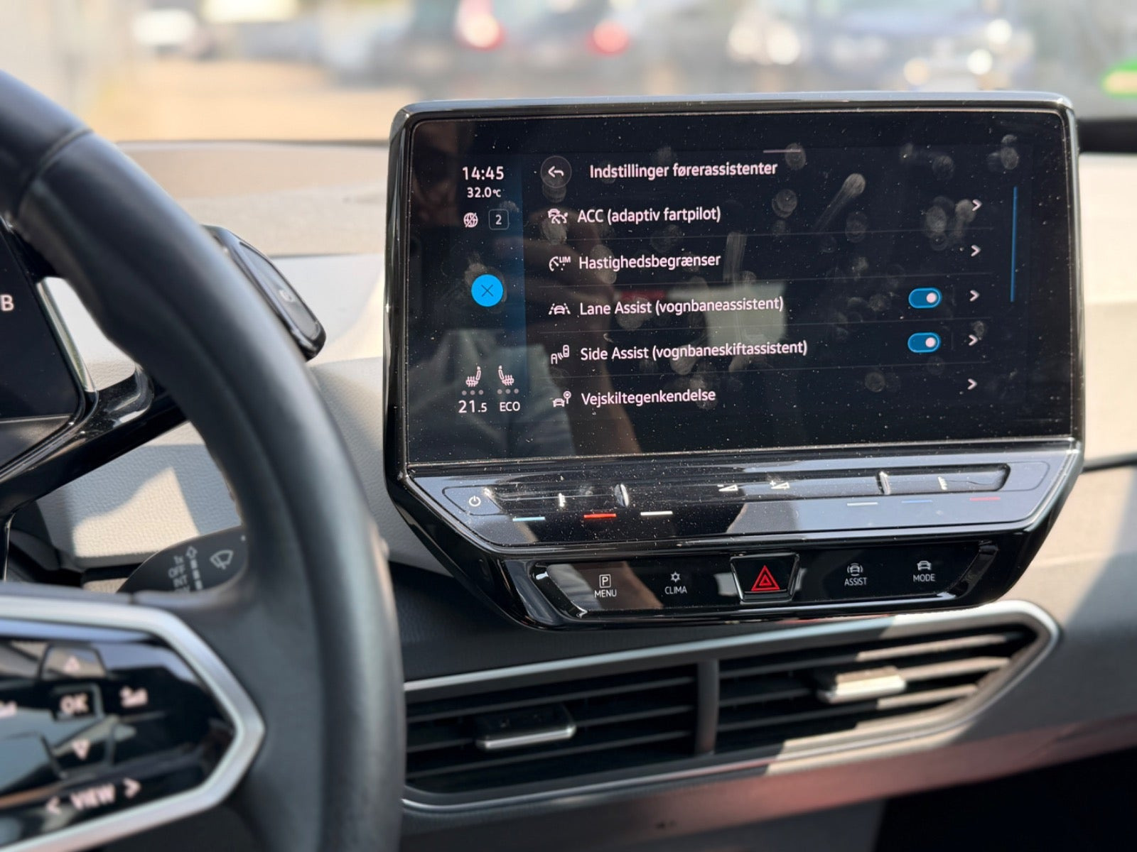 Grå VW ID.3 fra 2022