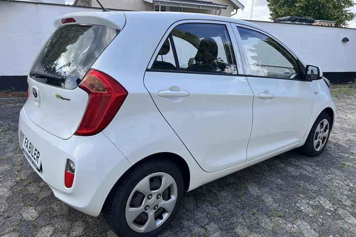 Hvid Kia Picanto fra 2014