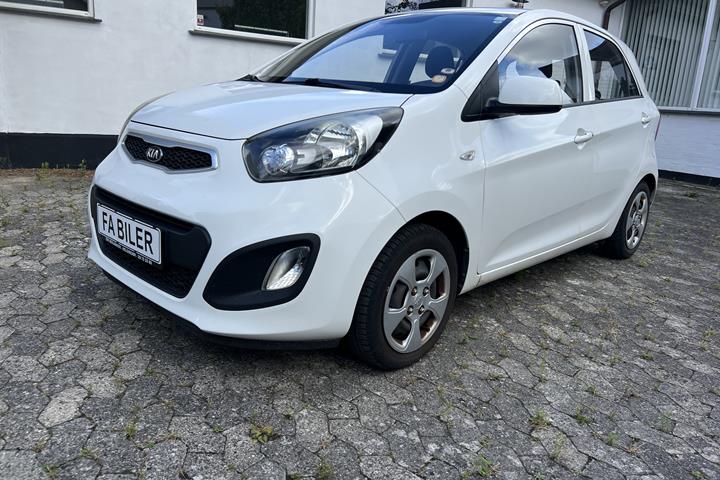 Hvid Kia Picanto fra 2014
