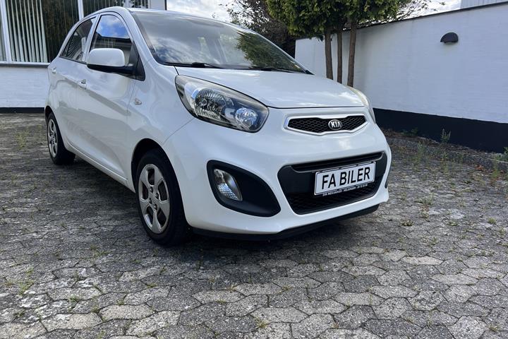 Hvid Kia Picanto fra 2014