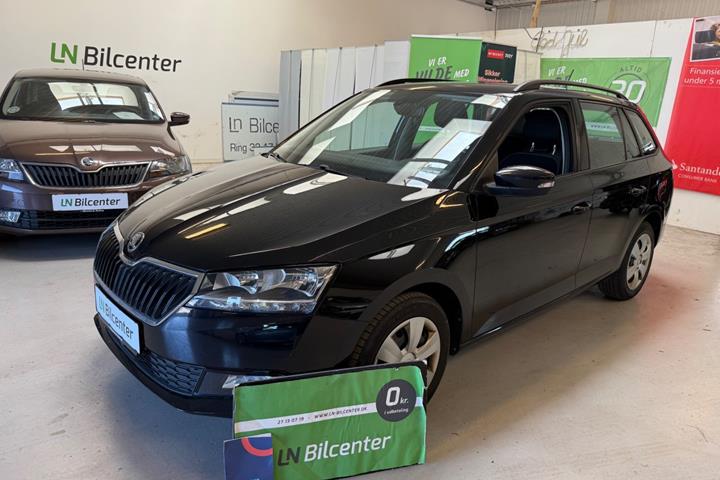 Sort Skoda Fabia fra 2020