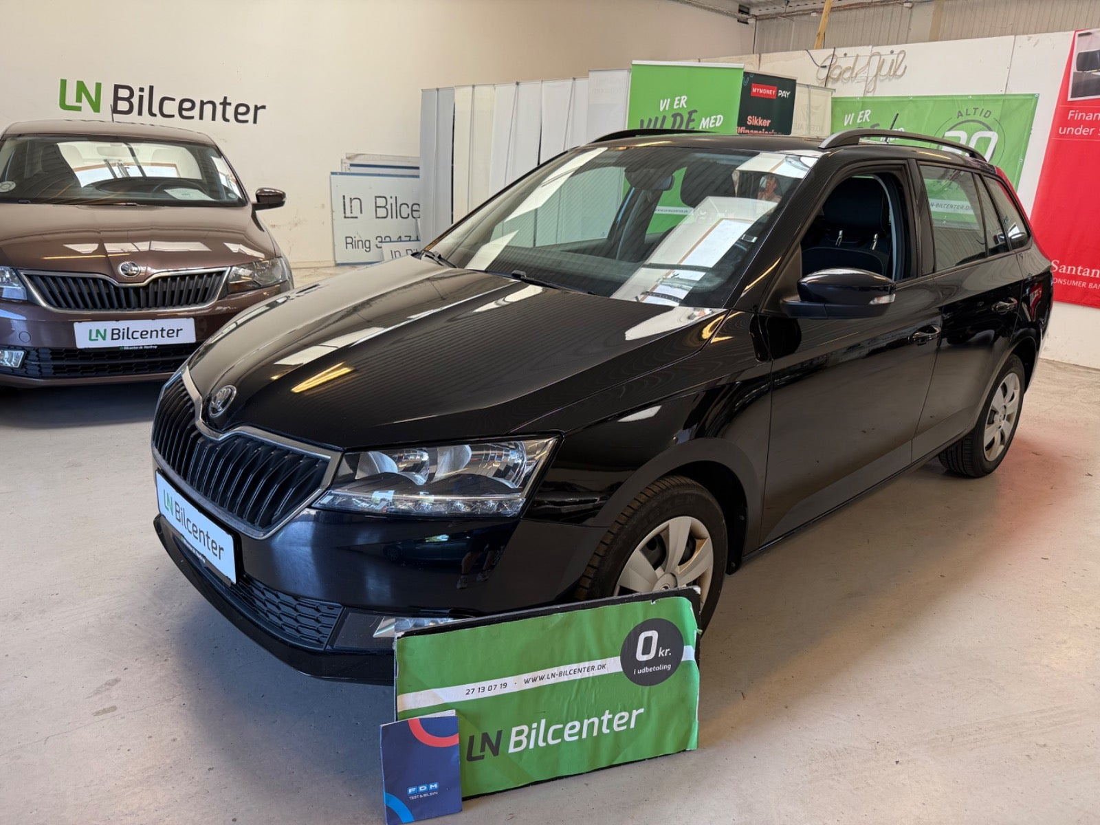 Sort Skoda Fabia fra 2020