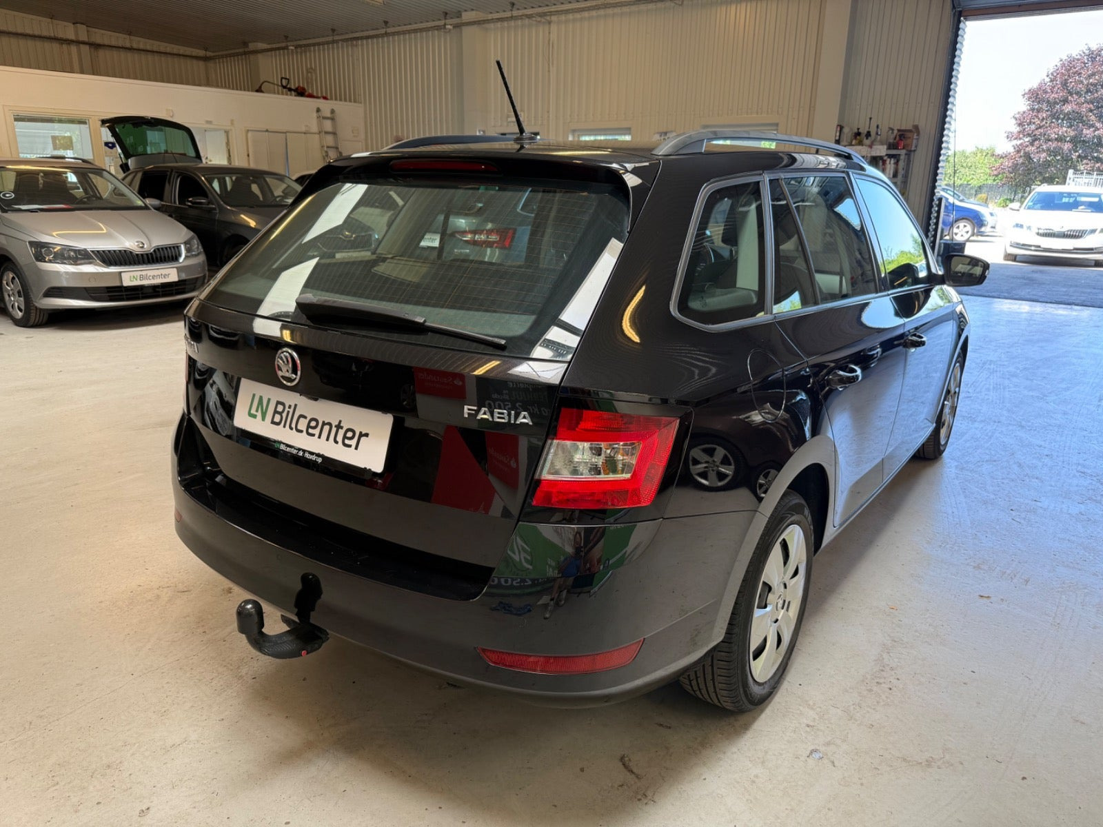 Sort Skoda Fabia fra 2020