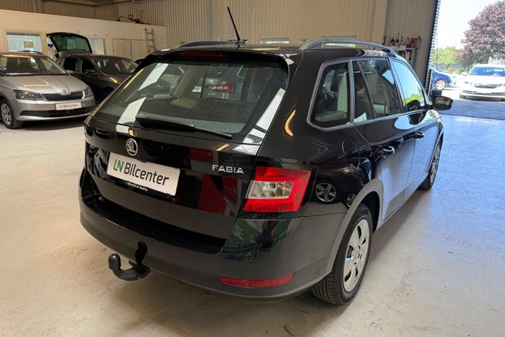 Sort Skoda Fabia fra 2020