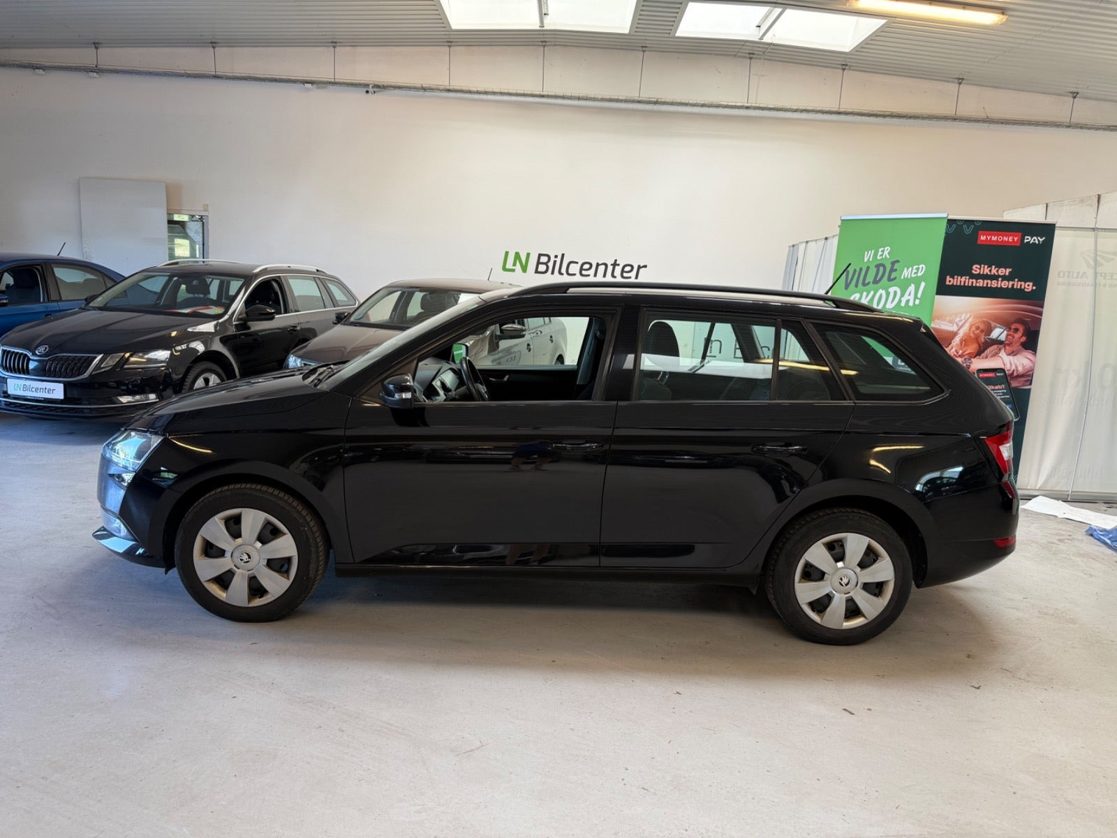 Sort Skoda Fabia fra 2020