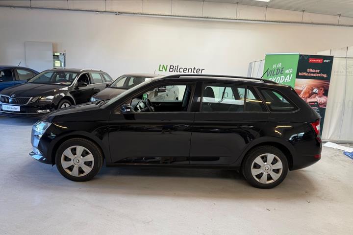 Sort Skoda Fabia fra 2020
