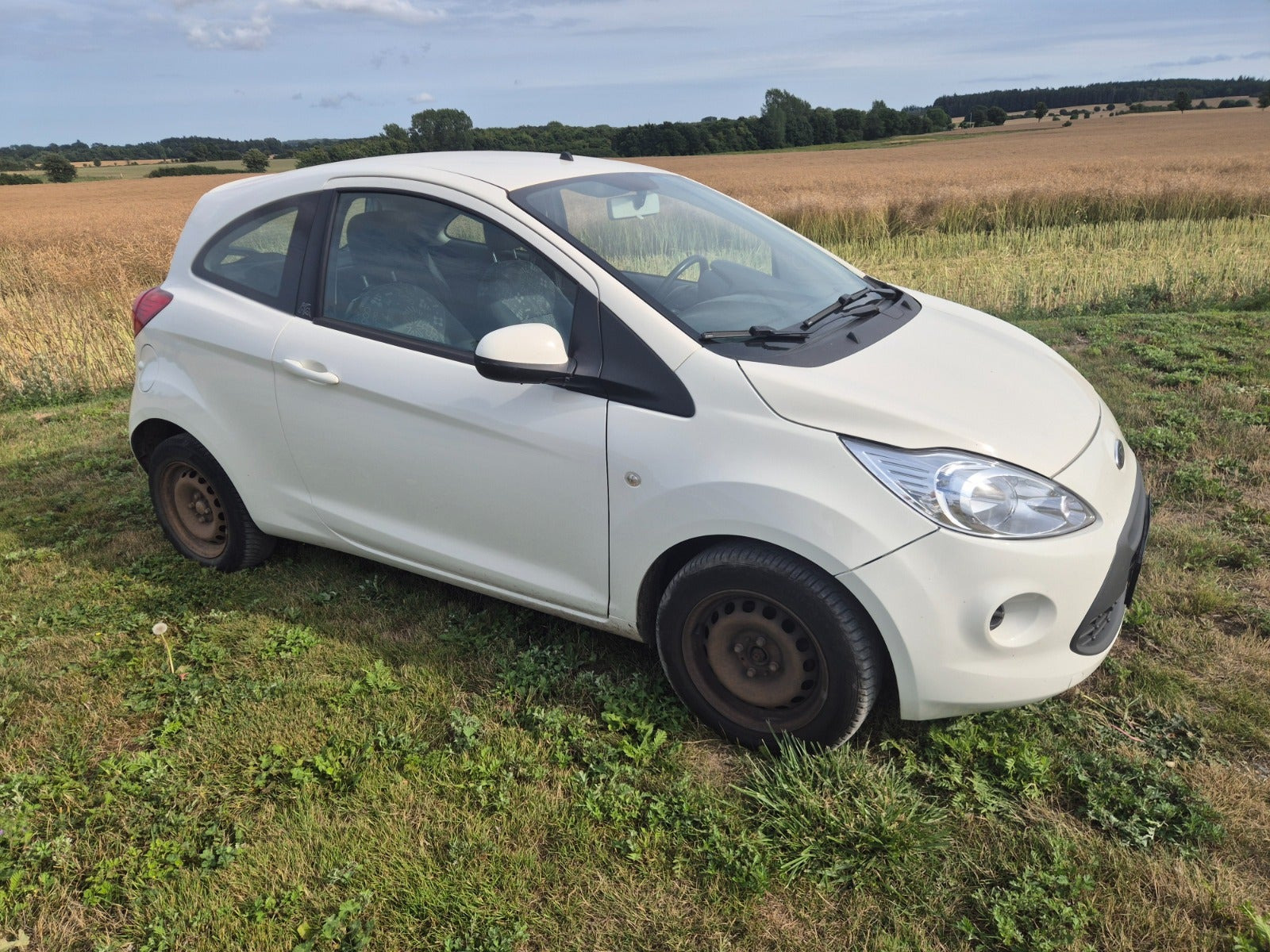 Hvid Ford Ka fra 2012