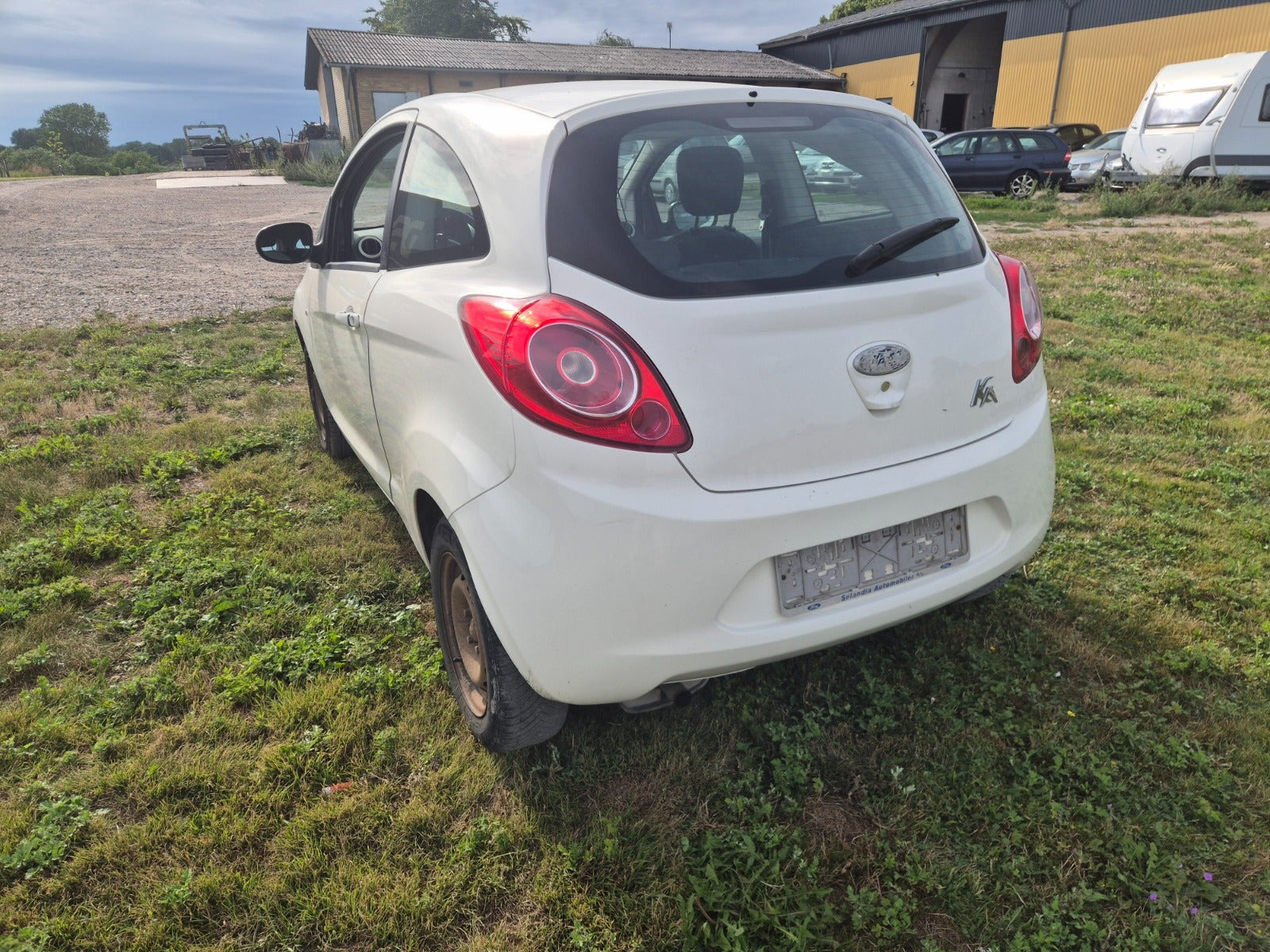 Hvid Ford Ka fra 2012