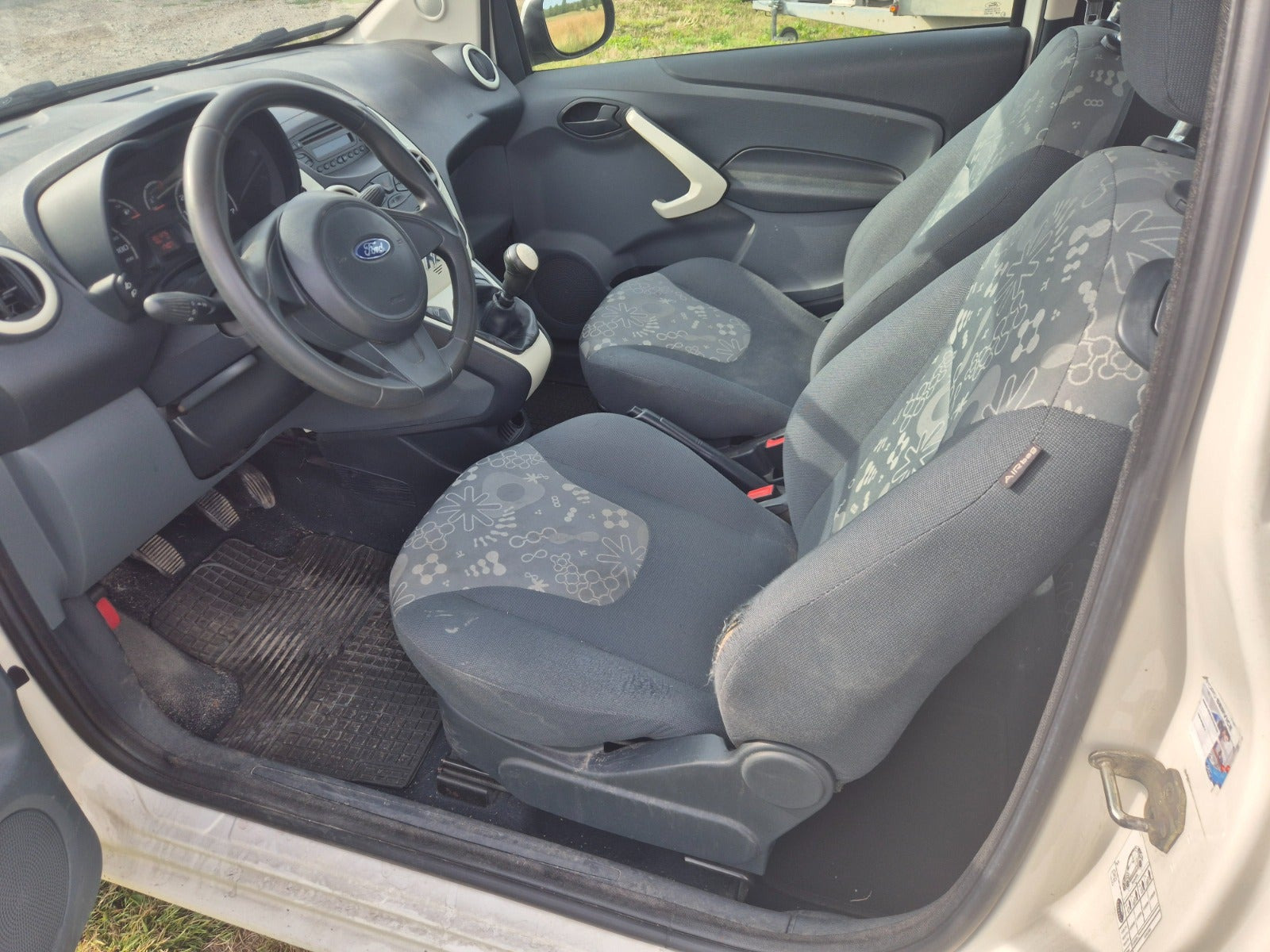 Hvid Ford Ka fra 2012