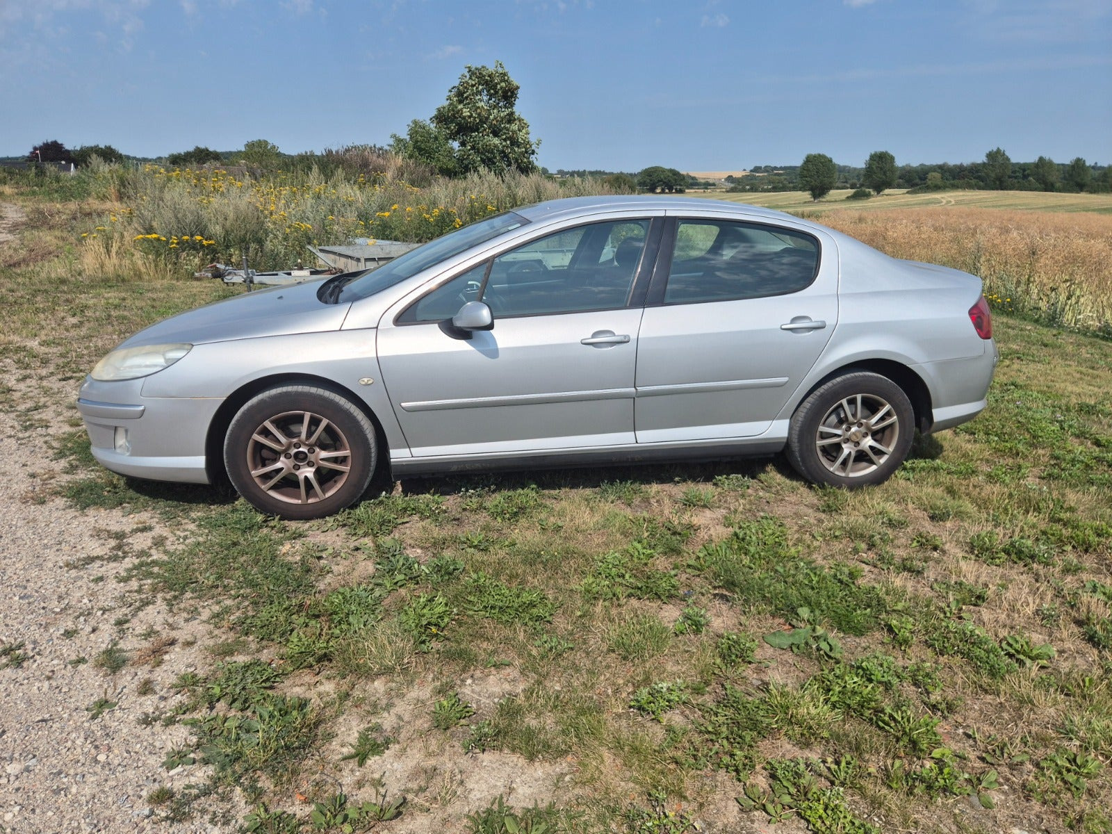 Sølv Peugeot 407 fra 2008
