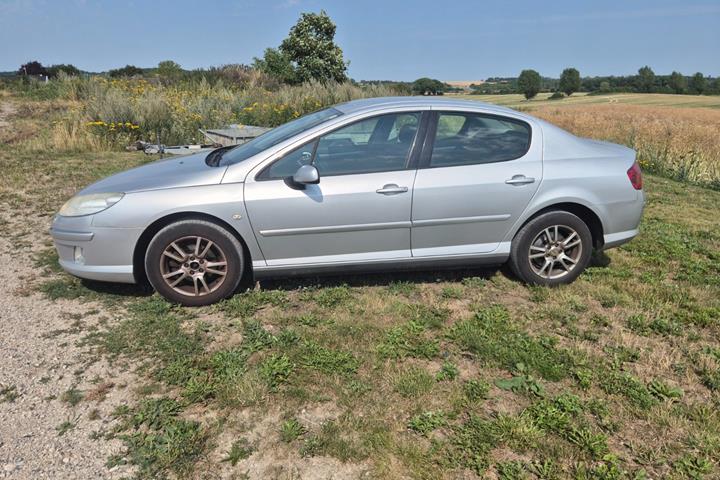 Sølv Peugeot 407 fra 2008