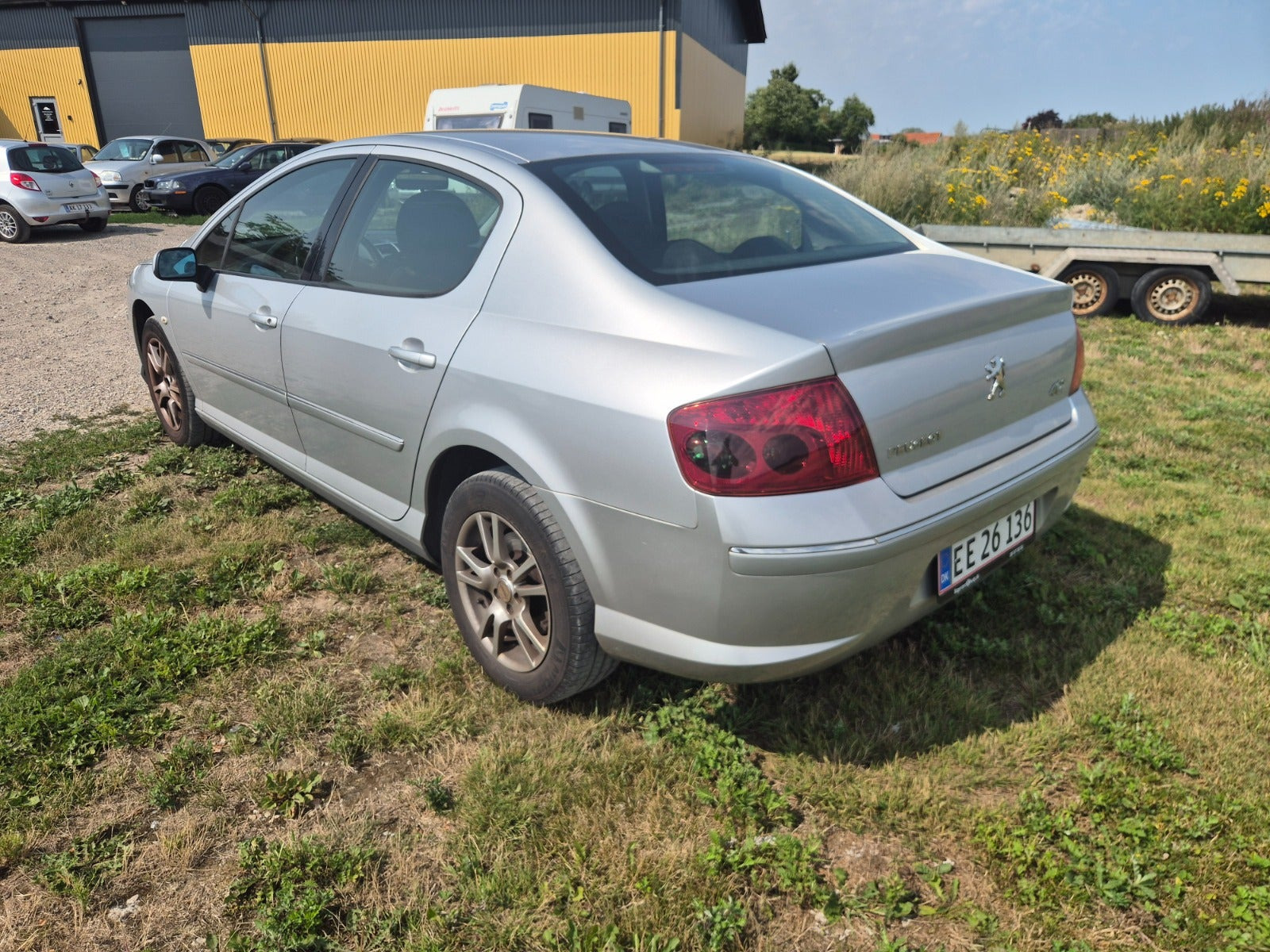 Sølv Peugeot 407 fra 2008