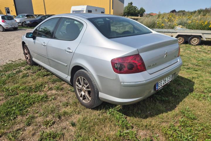 Sølv Peugeot 407 fra 2008