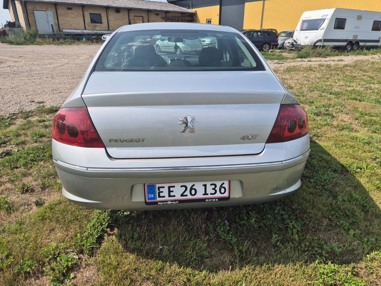 Sølv Peugeot 407 fra 2008