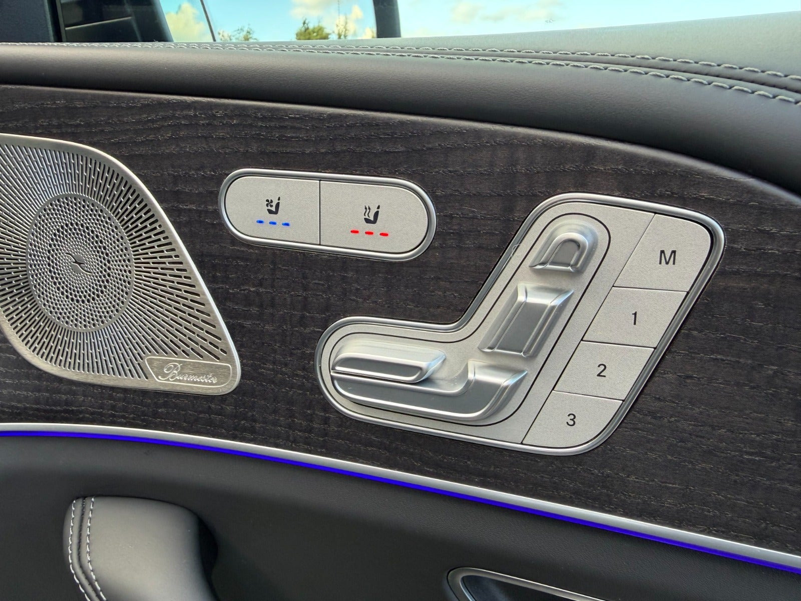 Grå Mercedes GLE350 de fra 2022