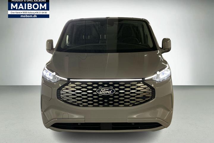 Grå Ford E-Transit Custom 320 L1 fra 2026