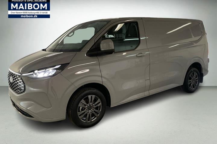 Grå Ford E-Transit Custom 320 L1 fra 2026