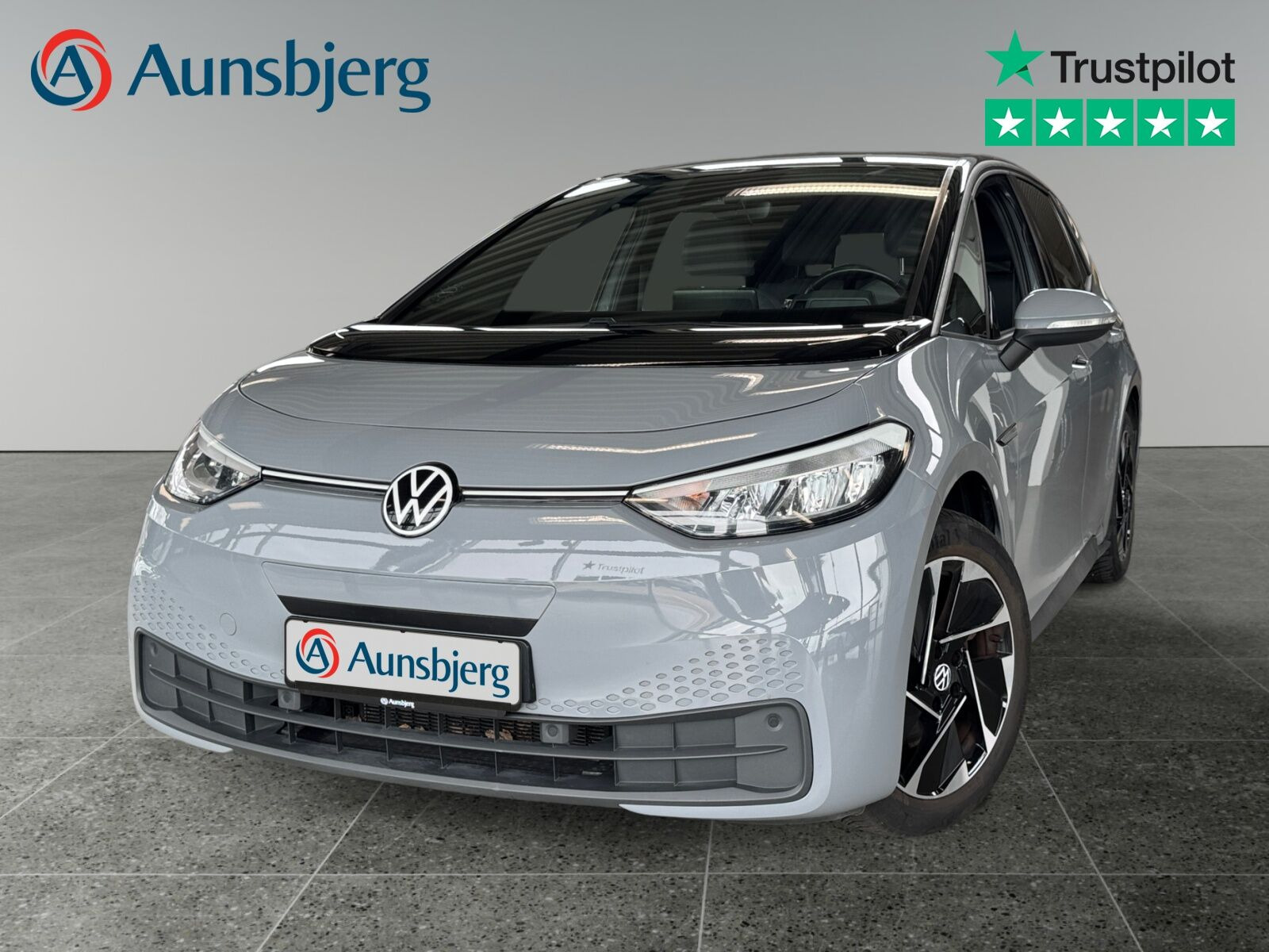 Grå VW ID.3 fra 2021