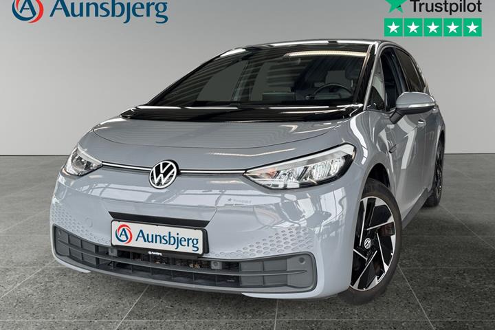Grå VW ID.3 fra 2021