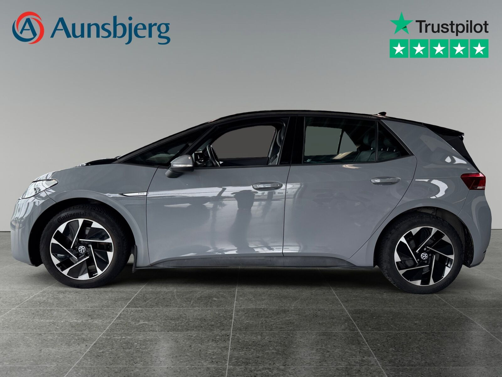 Grå VW ID.3 fra 2021