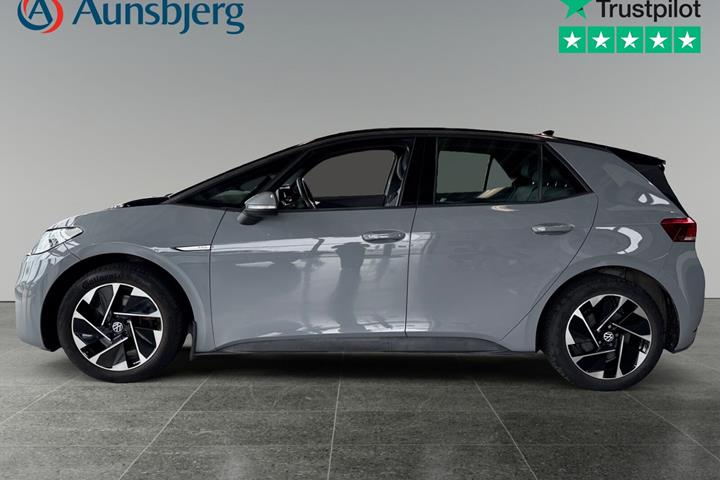 Grå VW ID.3 fra 2021