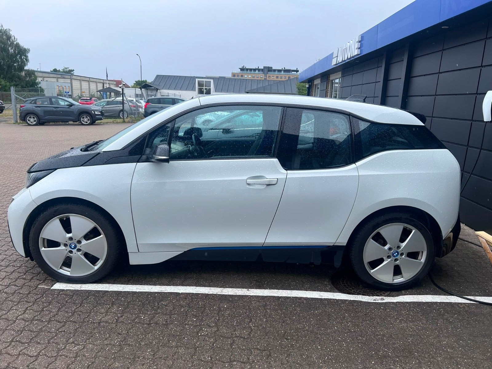 Hvid BMW i3 fra 2015