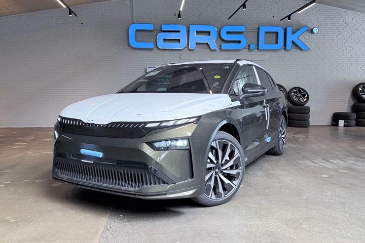 Grøn Skoda Enyaq fra 2026