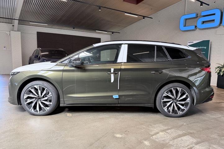 Grøn Skoda Enyaq fra 2026