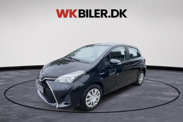 Sort Toyota Yaris fra 2015