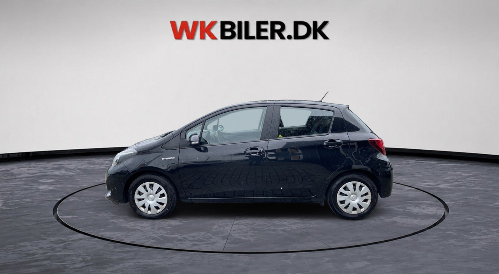 Sort Toyota Yaris fra 2015