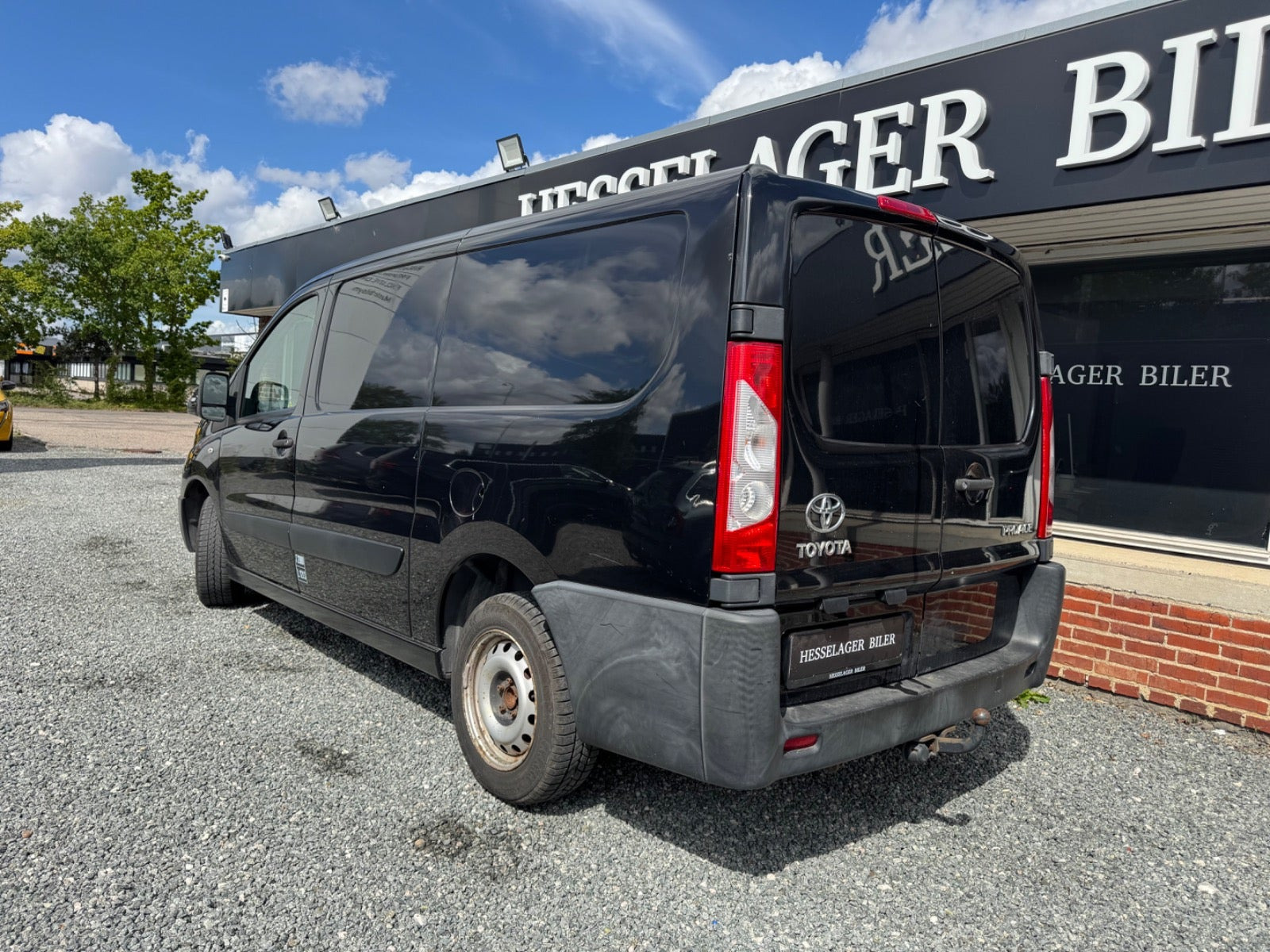 Sort Toyota ProAce fra 2015