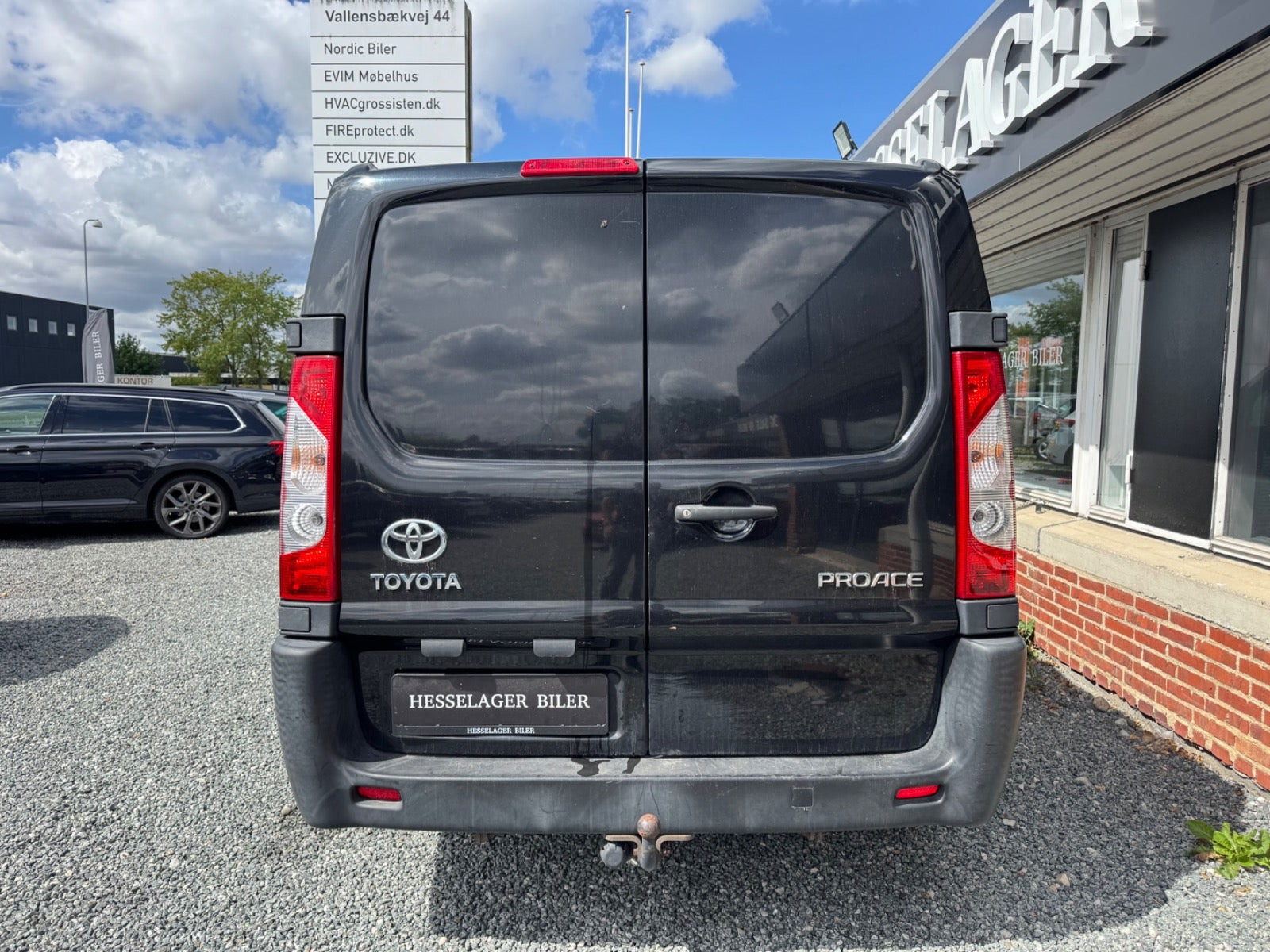 Sort Toyota ProAce fra 2015