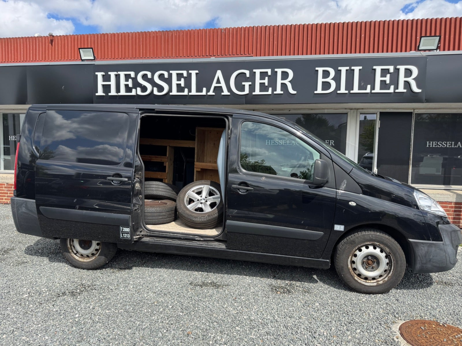 Sort Toyota ProAce fra 2015