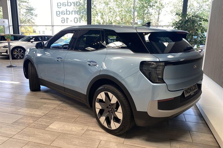 Blå Ford Explorer fra 2025