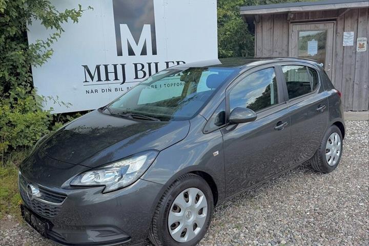Grå Opel Corsa fra 2017
