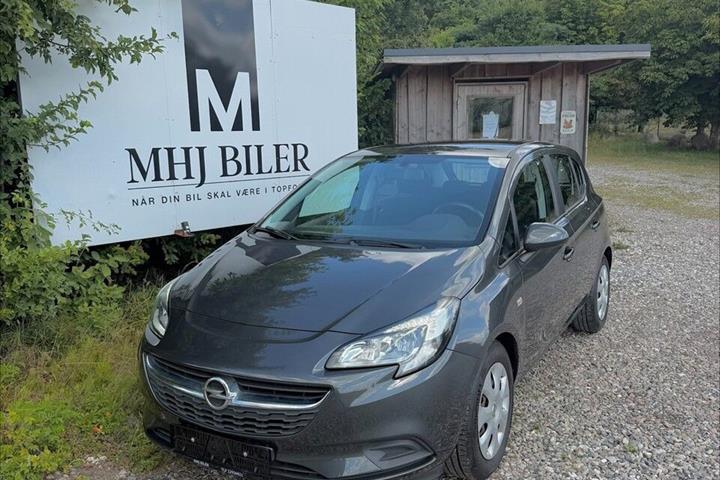 Grå Opel Corsa fra 2017
