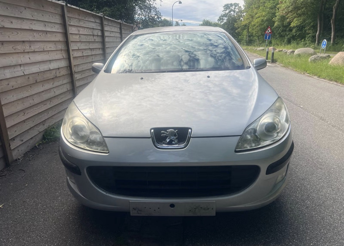 Sølv Peugeot 407 fra 2005