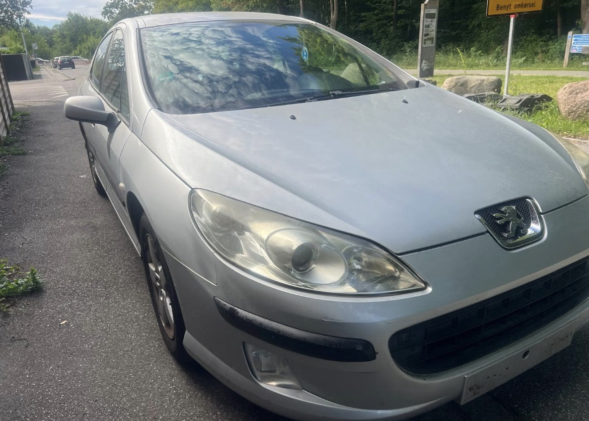 Sølv Peugeot 407 fra 2005