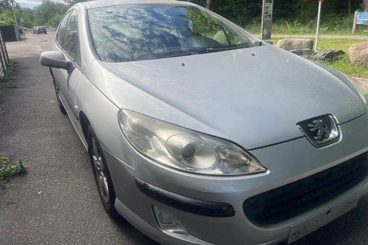 Sølv Peugeot 407 fra 2005