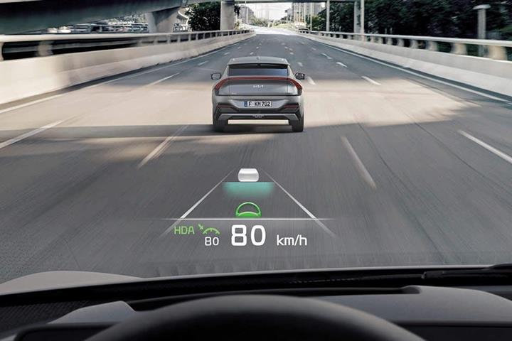 Blå Kia EV6 fra 2024