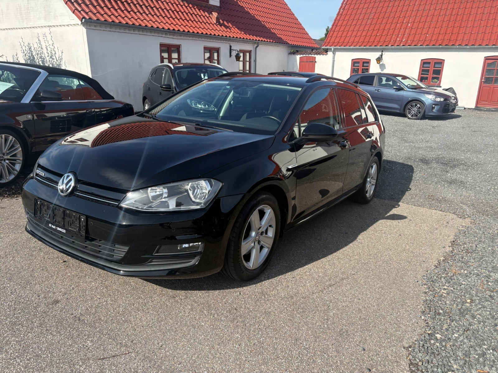 Sort VW Golf VII fra 2015